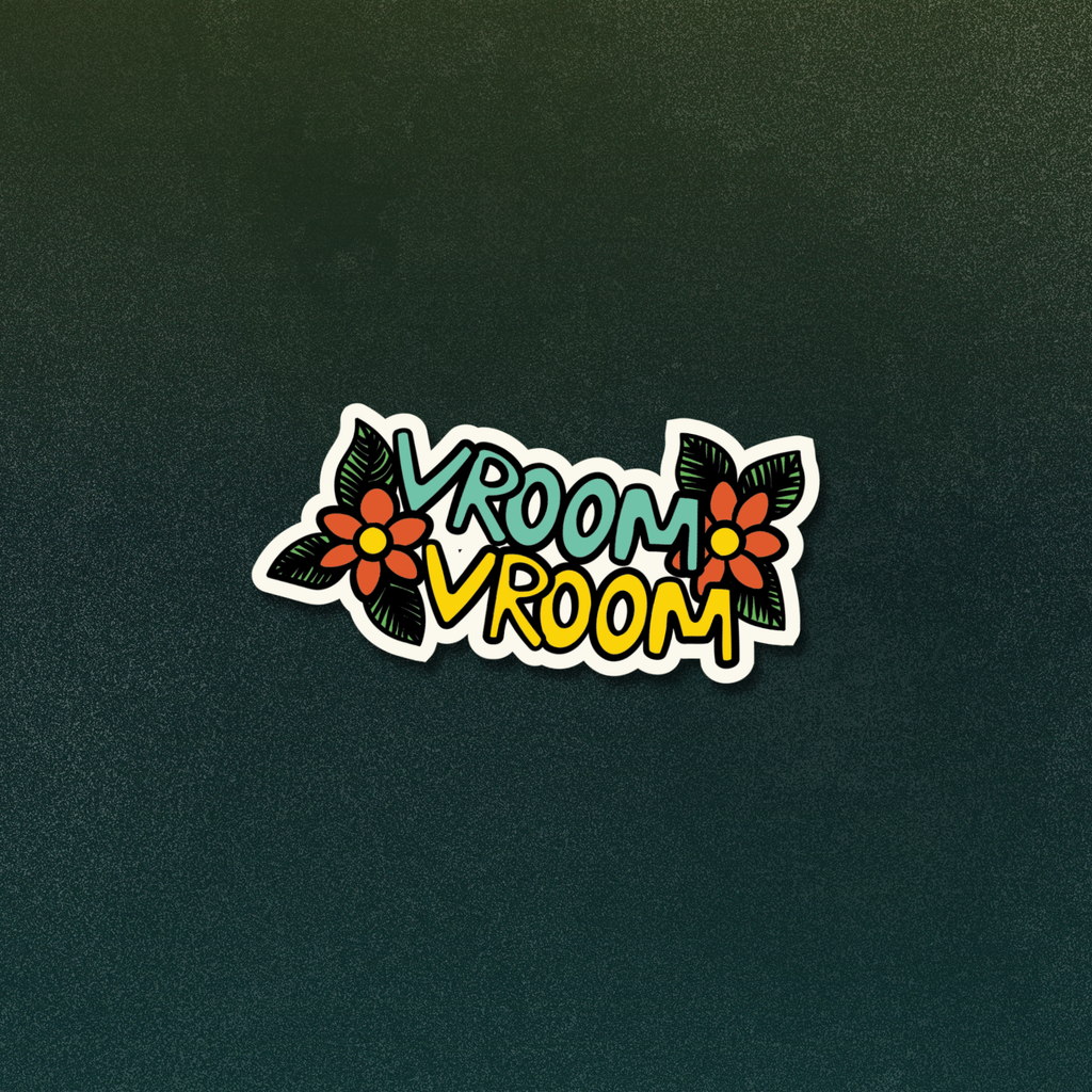 Pack de 6 Stickers — Colección Vroom Vroom