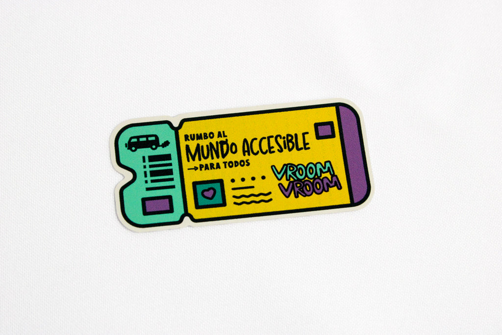 Pack de 6 Stickers — Colección Vroom Vroom