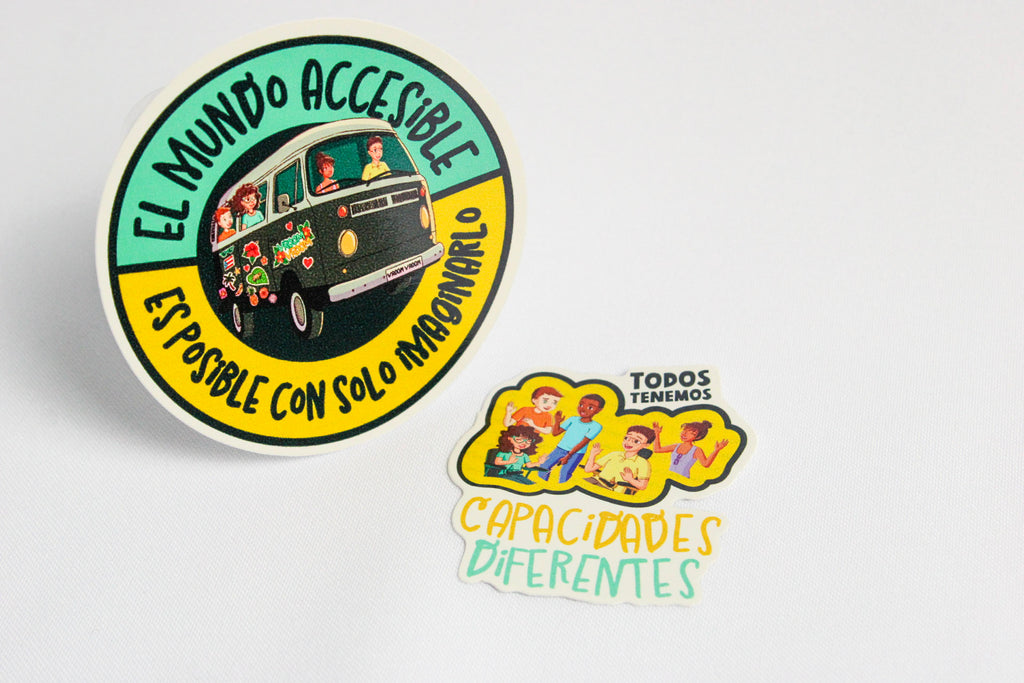 Pack de 6 Stickers — Colección Vroom Vroom