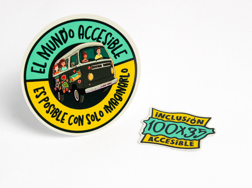 Pack de 6 Stickers — Colección Vroom Vroom