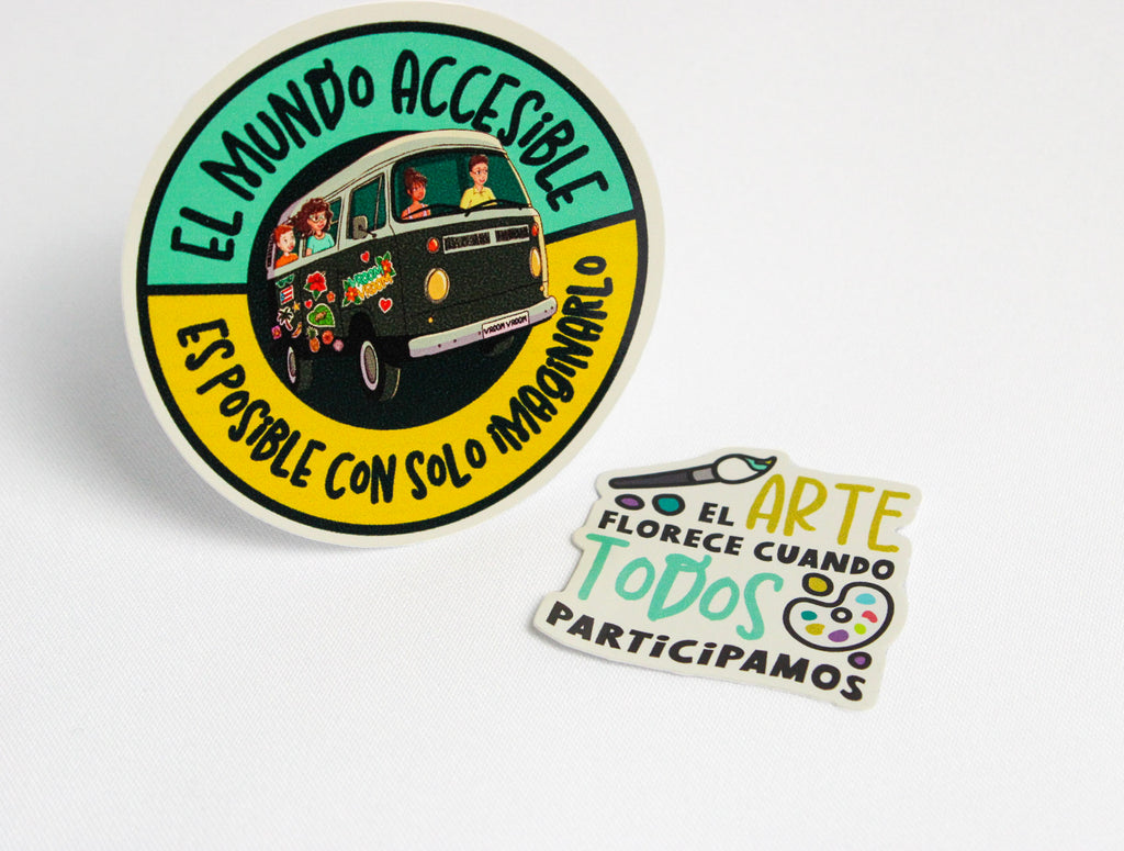 Pack de 6 Stickers — Colección Vroom Vroom