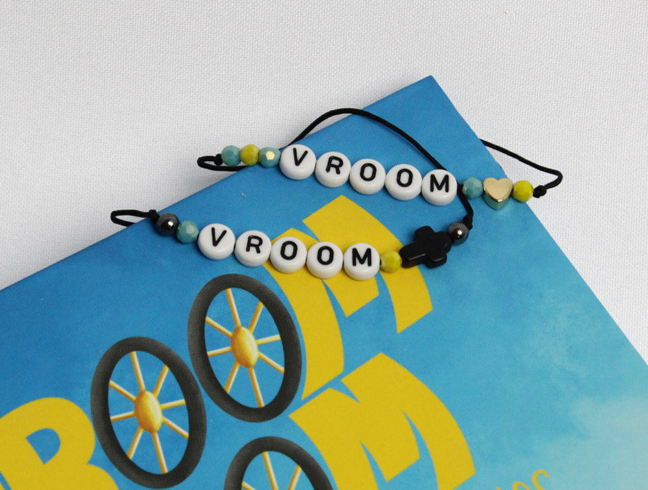 Pulsera "Vroom Vroom" — Un recordatorio de esperanza en tu muñeca